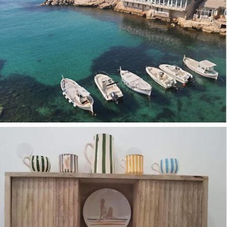 "La Baigneuse" Vallon Des Auffes Marsiglia Esterno foto